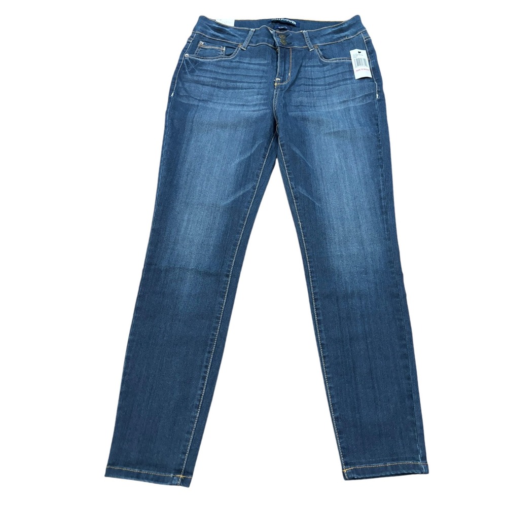 Wallflower Hayden Jeans Dark Wash Denim Slim Fit Size 13 Short‎